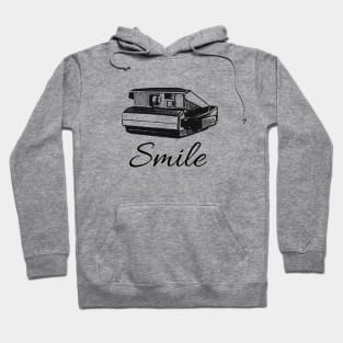 Vintage Instant Camera - SMILE- Hoodie